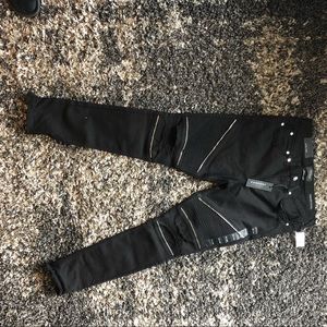 Motto Black Straight Jeans